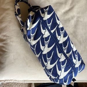 Zig zags stitches project bag, new excellent condition